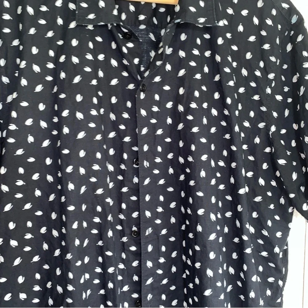 Theory Morsey Floret Print  Button Down - Picture 3 of 4